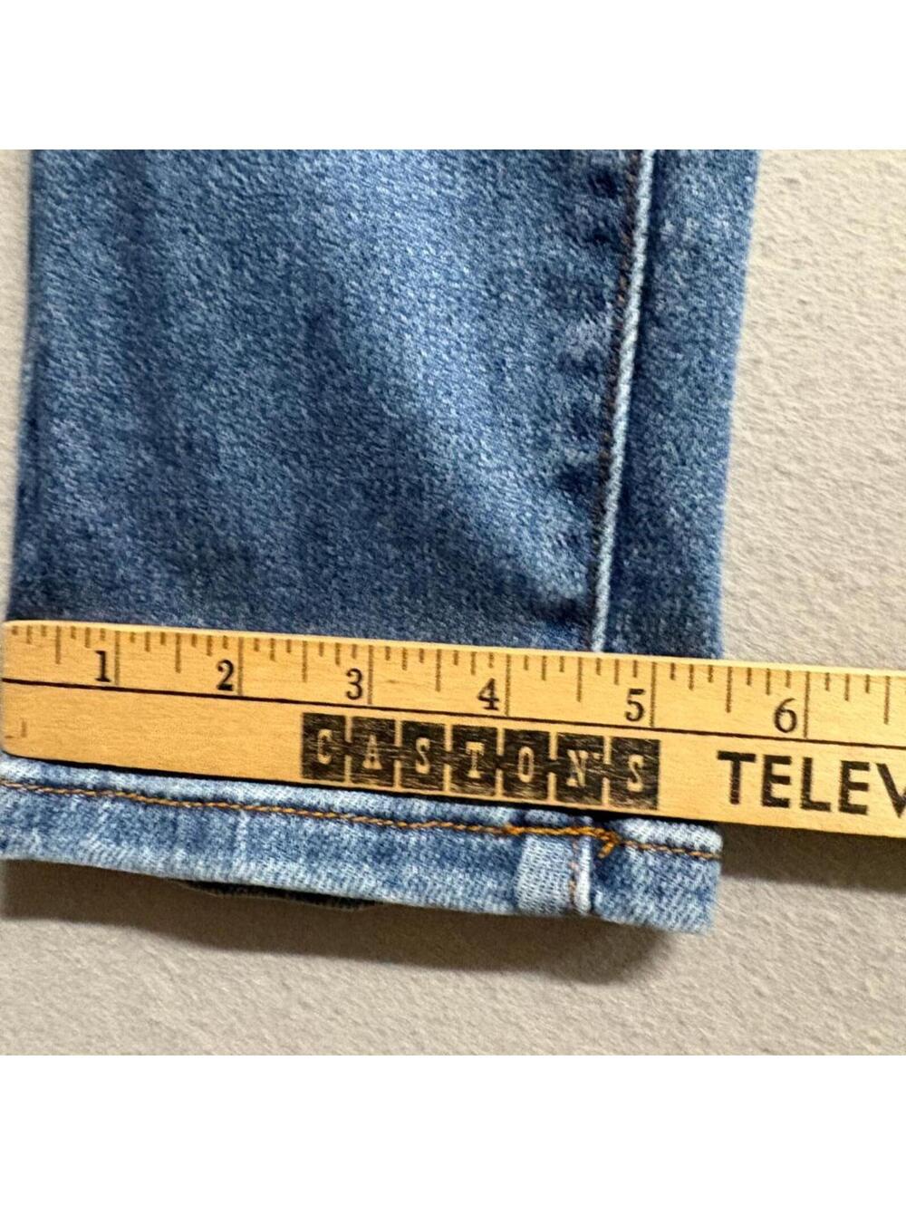 Monkey Ride Jeans Womens 9/29 Blue Distressed Skinny High Rise Denim - Picture 3 of 9